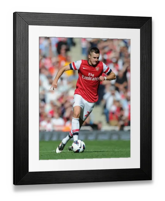Framed Print : Arsenal vs Chelsea: Carl Jenkinson in Action (2012-13)