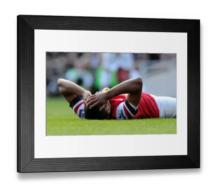 Framed Print : Alex Oxlade-Chamberlain (Arsenal). Arsenal 1: 2 Chelsea. Barclays Premier League