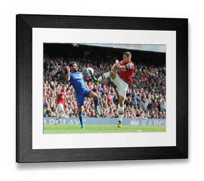 Framed Print : Arsenal vs. Chelsea: Clash of the Titans, 2012-13 Premier League Framed Print : Arsenal vs. Chelsea: Clash of the Titans, 2012-13 Premier League