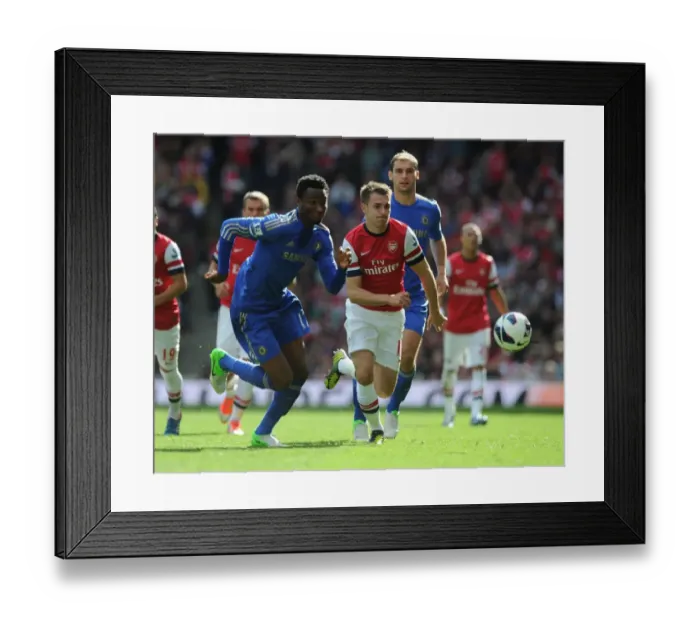 Framed Print : Ramsey's Maze: Outsmarting Mikel in an Arsenal Masterclass