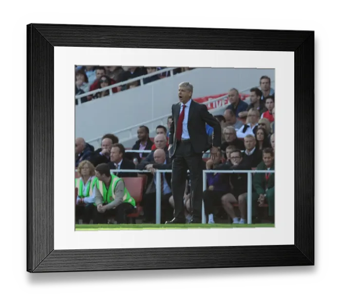 Framed Print : Arsene Wenger vs. Chelsea: Clash of the Titans (2012-13)