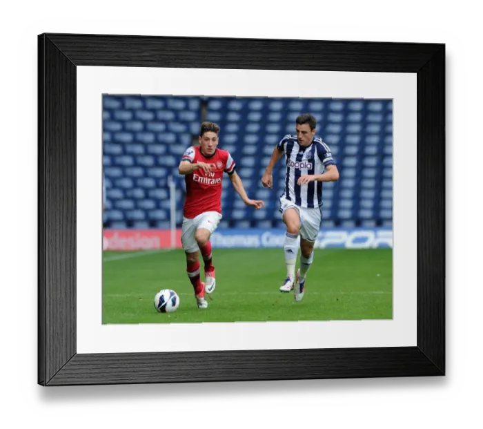 Framed Print : Hector Bellerin Shines as Arsenal U21 Edge Past West Brom U21