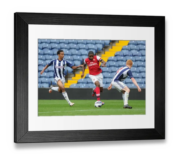 Framed Print : Kyle Ebecilio (Arsenal) Mani O Sullivan and Liam O Neil (WBA). West Bromwich Albion U21 1 Framed Print : Kyle Ebecilio (Arsenal) Mani O Sullivan and Liam O Neil (WBA). West Bromwich Albion U21 1
