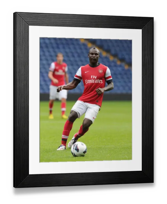 Framed Print : Emmanuel Frimpong in Action: Arsenal U21 vs West Bromwich Albion U21, 2012 Framed Print : Emmanuel Frimpong in Action: Arsenal U21 vs West Bromwich Albion U21, 2012