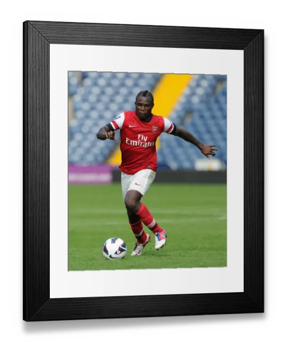 Framed Print : Emmanuel Frimpong (Arsenal). West Bromwich Albion U21 1: 0 Arsenal U21. Barclays Premier U21 League