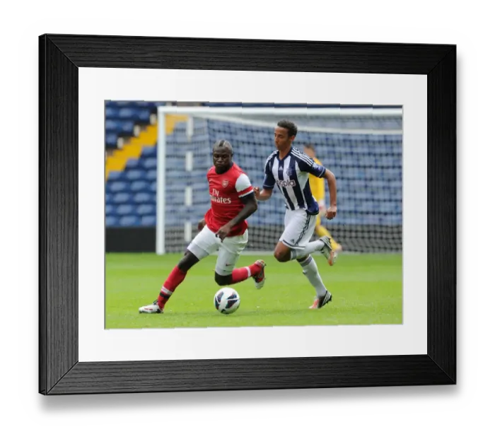 Framed Print : Emmanuel Frimpong (Arsenal) Nani O Sullivan (WBA). West Bromwich Albion U21 1: 0 Arsenal U21 Framed Print : Emmanuel Frimpong (Arsenal) Nani O Sullivan (WBA). West Bromwich Albion U21 1: 0 Arsenal U21