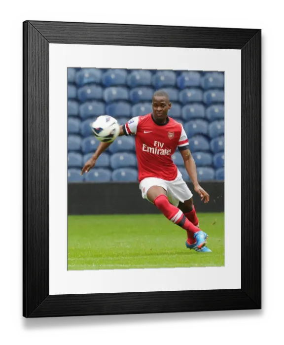 Framed Print : Nigel Neita Scores for Arsenal U21: 1-0 Win Over West Bromwich Albion U21