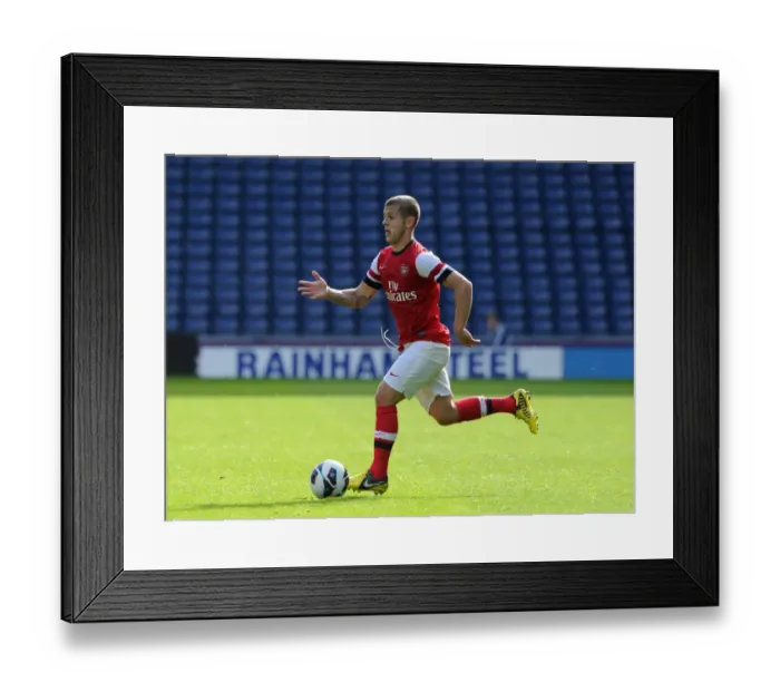 Framed Print : Jack Wilshere Shines in Arsenal U21's Victory over West Bromwich Albion Framed Print : Jack Wilshere Shines in Arsenal U21's Victory over West Bromwich Albion