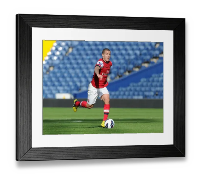 Framed Print : Jack Wilshere's Standout Performance: Arsenal U21's Victory over West Bromwich Albion Framed Print : Jack Wilshere's Standout Performance: Arsenal U21's Victory over West Bromwich Albion