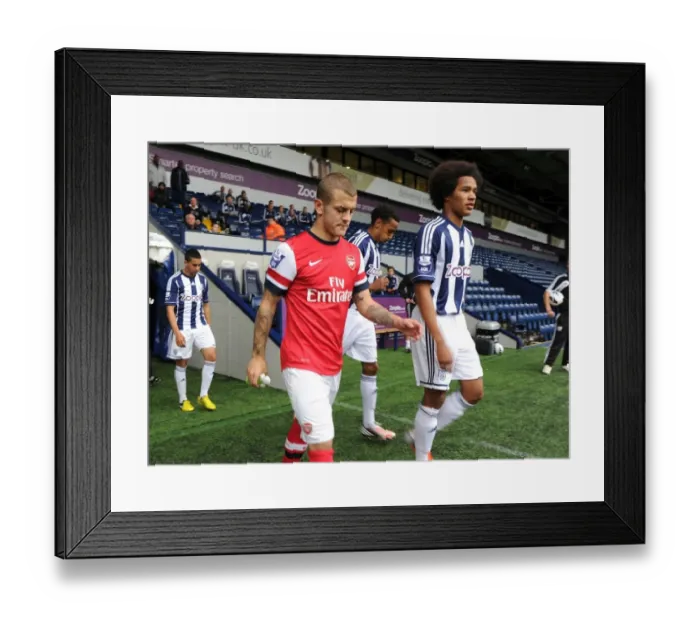 Framed Print : Jack Wilshere Faces Off Against Isiah Brown: West Bromwich Albion U21 vs. Arsenal U21, 2012-13 Framed Print : Jack Wilshere Faces Off Against Isiah Brown: West Bromwich Albion U21 vs. Arsenal U21, 2012-13