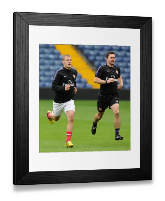 Framed Print : Jack Wilshere (Arsenal) and Alastair Thrush the Yth Physio. West Bromwich Albion U21 1 Framed Print : Jack Wilshere (Arsenal) and Alastair Thrush the Yth Physio. West Bromwich Albion U21 1