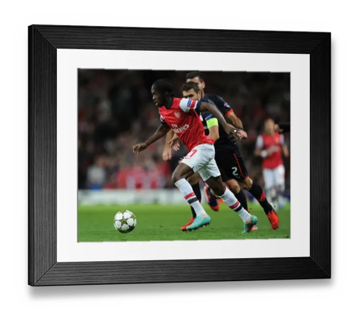 Framed Print : Arsenal vs Olympiacos: Champions League Showdown at Emirates Stadium (2012-13) Framed Print : Arsenal vs Olympiacos: Champions League Showdown at Emirates Stadium (2012-13)