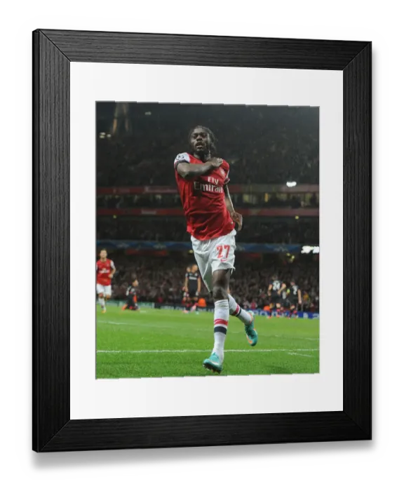 Framed Print : Gervinho's Goal: Arsenal vs. Olympiacos, UEFA Champions League 2012-13 Framed Print : Gervinho's Goal: Arsenal vs. Olympiacos, UEFA Champions League 2012-13