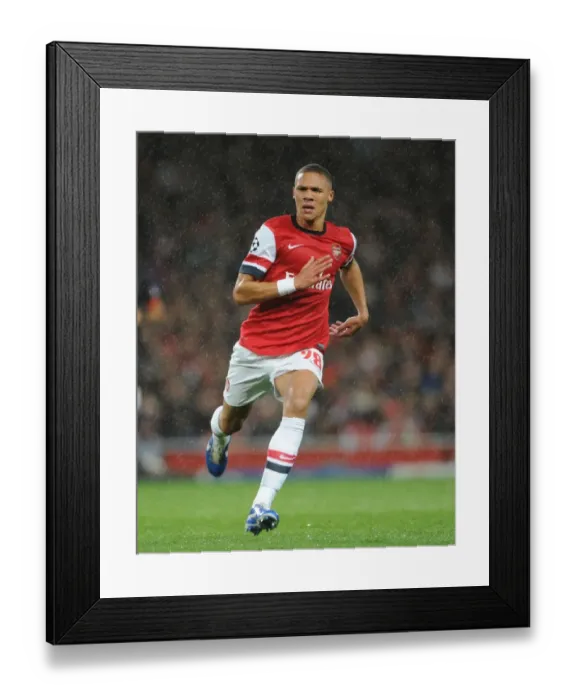Framed Print : Arsenal Triumphs Over Olympiacos 3-1 in Champions League Group Stage at Emirates Stadium (Kieran Gibbs Victory) Framed Print : Arsenal Triumphs Over Olympiacos 3-1 in Champions League Group Stage at Emirates Stadium (Kieran Gibbs Victory)