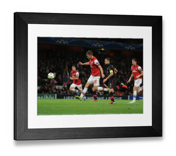 Framed Print : Aaron Ramsey's Chip: Arsenal's Third Goal vs. Olympiacos (2012-13 Champions League) Framed Print : Aaron Ramsey's Chip: Arsenal's Third Goal vs. Olympiacos (2012-13 Champions League)