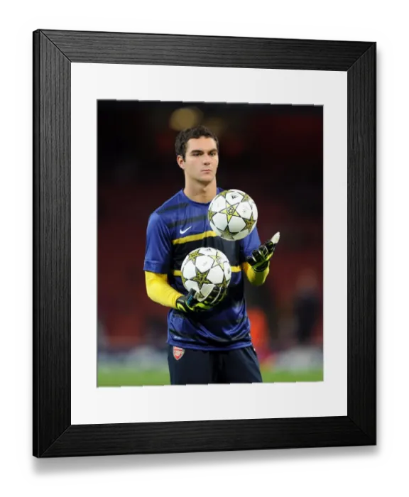 Framed Print : Arsenal's Champions League Victory: 3-1 Over Olympiacos (2012-13) Framed Print : Arsenal's Champions League Victory: 3-1 Over Olympiacos (2012-13)