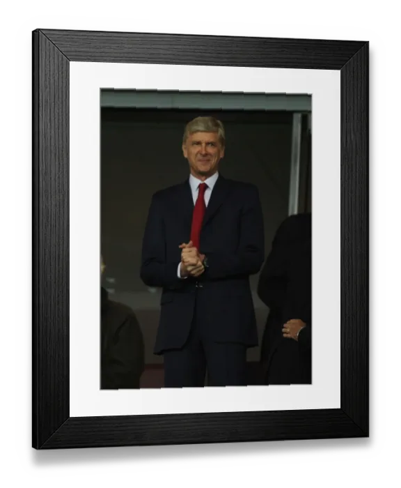 Framed Print : Arsene Wenger at Arsenal vs Olympiacos, UEFA Champions League 2012 Framed Print : Arsene Wenger at Arsenal vs Olympiacos, UEFA Champions League 2012