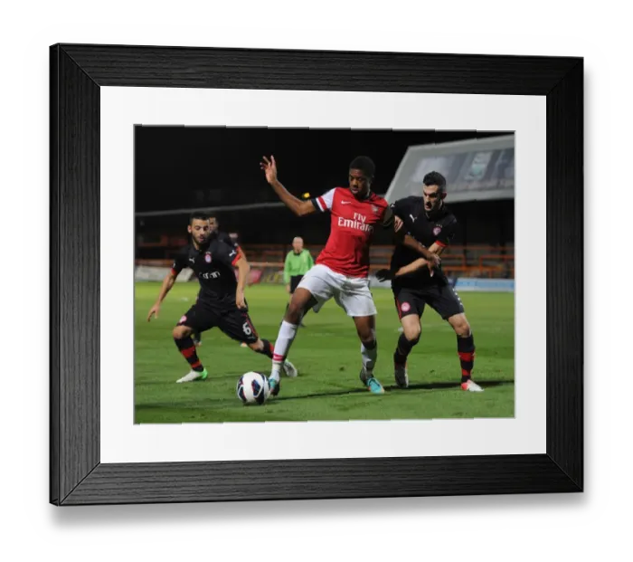 Framed Print : Arsenal U19 v Olympiacos U19 - NextGen Series