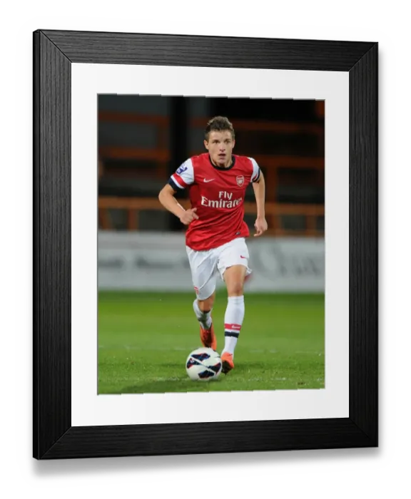 Framed Print : Thomas Eisfeld (Arsenal). Arsenal U19 0: 0 Olympiacos U19. NextGen Series