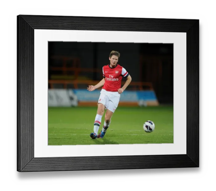 Framed Print : Sead Hajrovic (Arsenal). Arsenal U19 0: 0 Olympiacos U19. NextGen Series