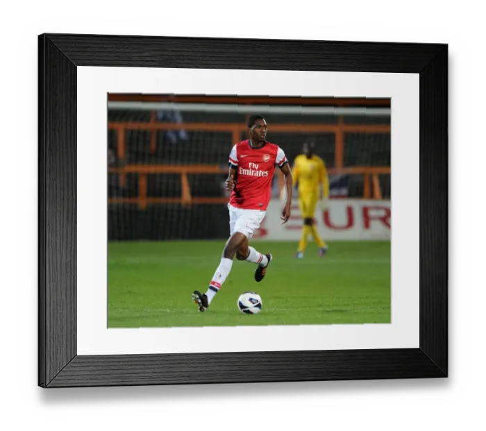 Framed Print : Elton Montiero (Arsenal). Arsenal U19 0: 0 Olympiacos U19. NextGen Series