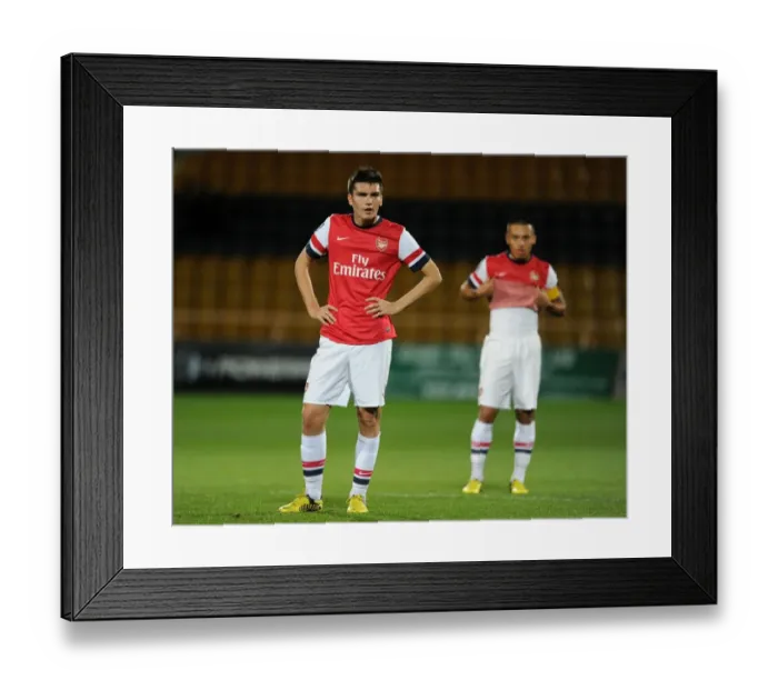 Framed Print : Jon Toral: Star Performance for Arsenal U19 against Olympiacos U19 in NextGen Series Framed Print : Jon Toral: Star Performance for Arsenal U19 against Olympiacos U19 in NextGen Series