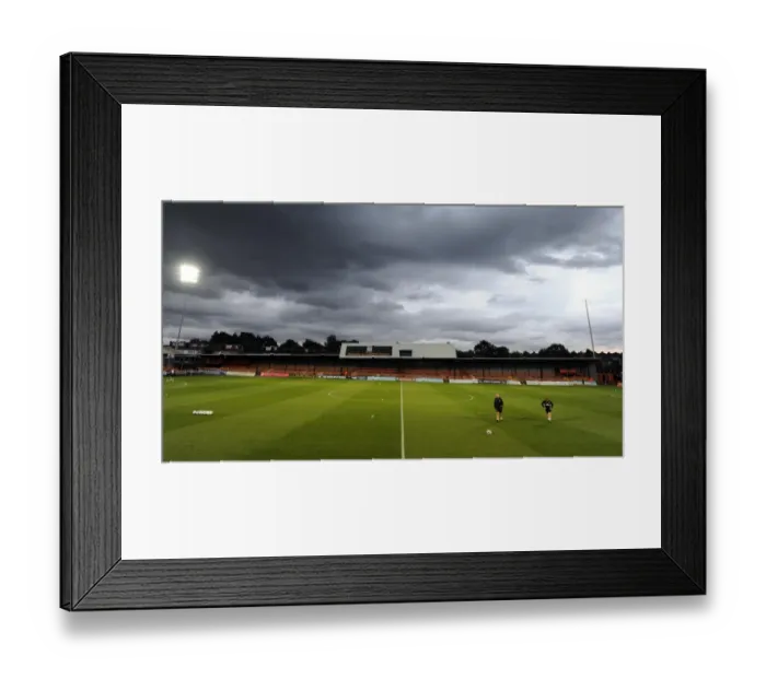 Framed Print : Arsenal U19 vs Olympiacos U19: 0-0 Stalemate at Barnet FC's Underhill Framed Print : Arsenal U19 vs Olympiacos U19: 0-0 Stalemate at Barnet FC's Underhill
