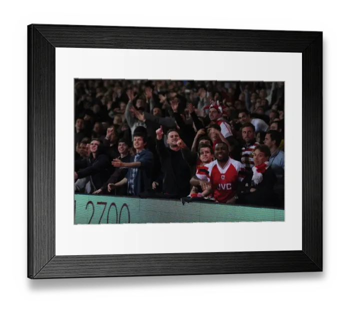 Framed Print : Arsenal Fans Unwavering Passion: West Ham United vs Arsenal, Premier League 2012-13 Framed Print : Arsenal Fans Unwavering Passion: West Ham United vs Arsenal, Premier League 2012-13
