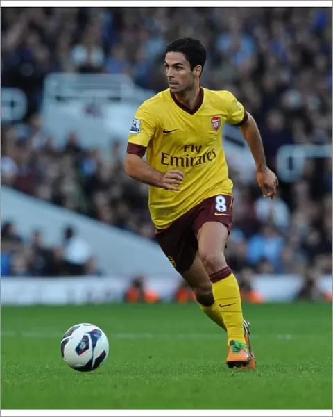 Mikel Arteta Leads Arsenal Against West Ham United (2012-13)