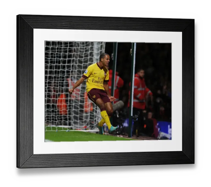Framed Print : Theo Walcott's Brace: Arsenal's Triumph over West Ham United (2012-13)