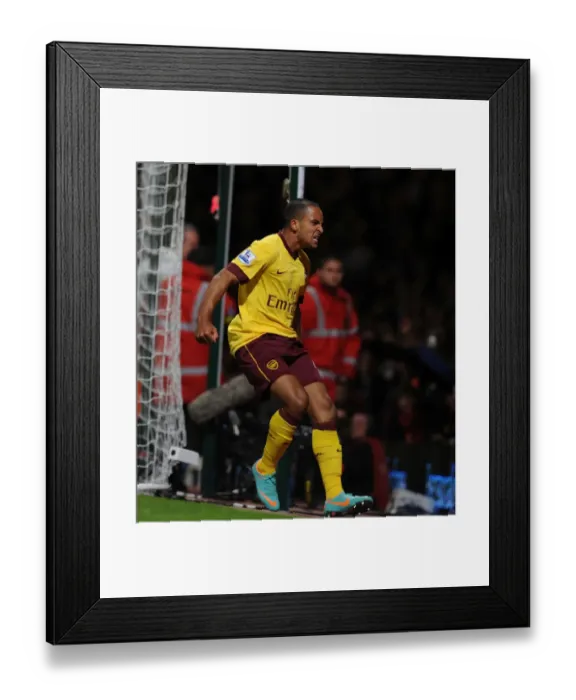 Framed Print : Theo Walcott's Brace: Arsenal's Triumph over West Ham United (2012-13) Framed Print : Theo Walcott's Brace: Arsenal's Triumph over West Ham United (2012-13)