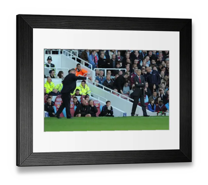 Framed Print : Arsene Wenger vs. Sam Allardyce: A Premier League Showdown - Arsenal vs. West Ham United (2012) Framed Print : Arsene Wenger vs. Sam Allardyce: A Premier League Showdown - Arsenal vs. West Ham United (2012)
