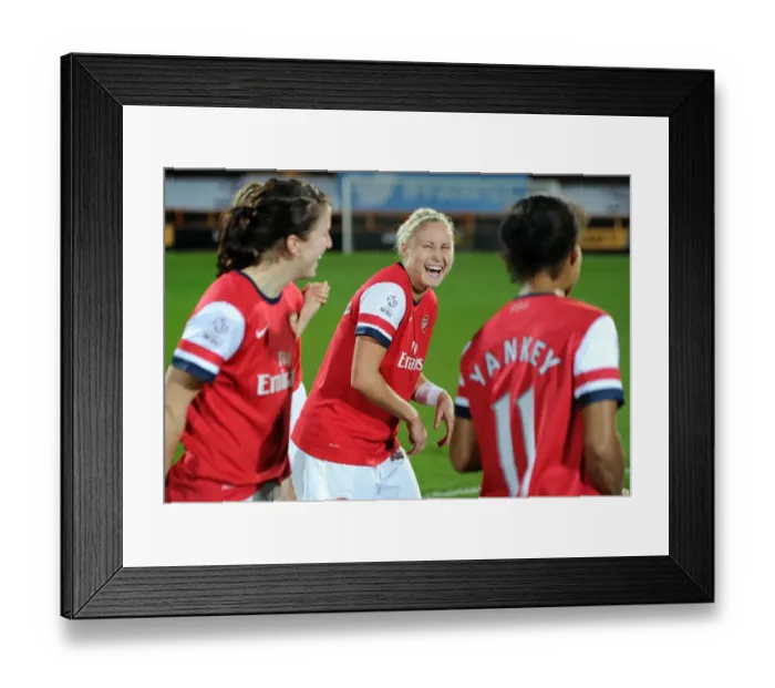 Framed Print : Steph Houghton's Triumphant Laugh: Arsenal Ladies Celebrate FA WSL Continental Cup Victory Framed Print : Steph Houghton's Triumphant Laugh: Arsenal Ladies Celebrate FA WSL Continental Cup Victory