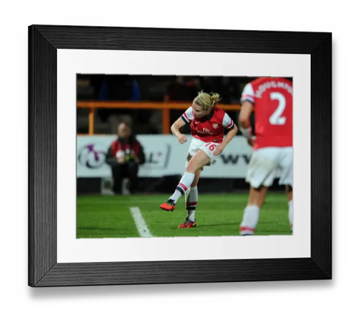 Framed Print : Arsenal Ladies FC Clinch FA WSL Continental Cup with Kim Little's Stunning Goal (vs Birmingham City Ladies FC, 2012-13) Framed Print : Arsenal Ladies FC Clinch FA WSL Continental Cup with Kim Little's Stunning Goal (vs Birmingham City Ladies FC, 2012-13)