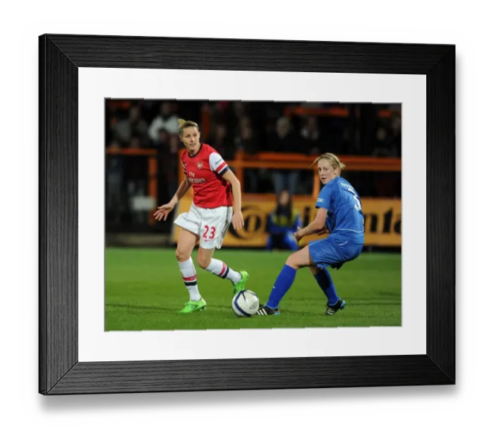 Framed Print : Showdown at Underhill: Smith vs Harrop in the FA WSL Continental Cup Final Framed Print : Showdown at Underhill: Smith vs Harrop in the FA WSL Continental Cup Final