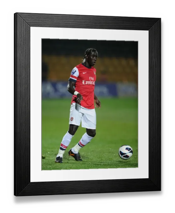 Framed Print : Bacary Sagna: Arsenal U21 Star Shines at Underhill Stadium Against Reading U21