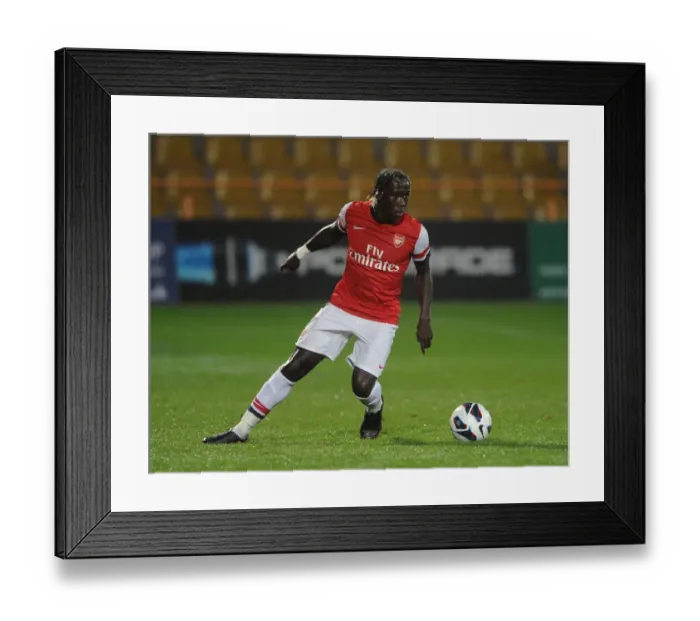 Framed Print : Rising Star: Bacary Sagna's Breakout Performance in Arsenal U21 Action