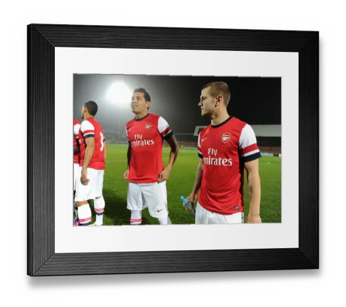 Framed Print : Arsenal U21: Andre Santos and Jack Wilshere Prepare for Reading U21 Clash Framed Print : Arsenal U21: Andre Santos and Jack Wilshere Prepare for Reading U21 Clash