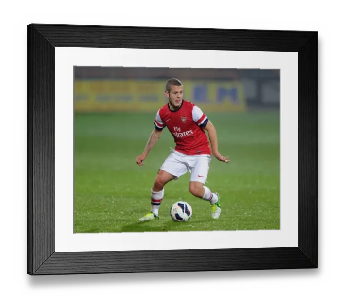 Framed Print : Jack Wilshere's Standout Performance: Arsenal U21's Victory over Reading U21 (2012-13) Framed Print : Jack Wilshere's Standout Performance: Arsenal U21's Victory over Reading U21 (2012-13)