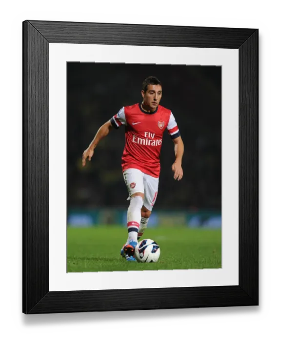 Framed Print : Santi Cazorla: Arsenal Star Shines at Norwich City (2012-13) Framed Print : Santi Cazorla: Arsenal Star Shines at Norwich City (2012-13)