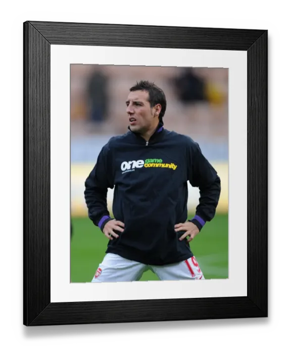 Framed Print : Santi Cazorla (Arsenal) warms up in his Kick it Out T Shirt. Norwich City 1: 0 Arsenal Framed Print : Santi Cazorla (Arsenal) warms up in his Kick it Out T Shirt. Norwich City 1: 0 Arsenal
