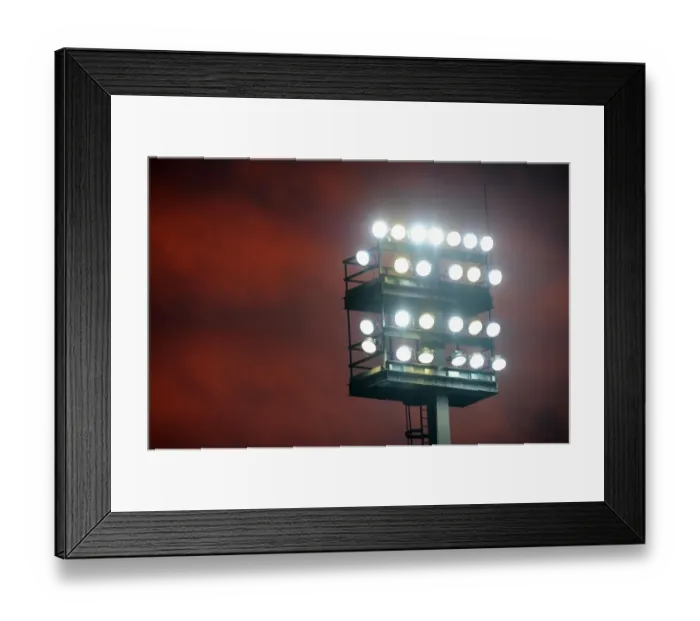 Framed Print : Floodlit Battle: Norwich City vs. Arsenal, Premier League 2012-13