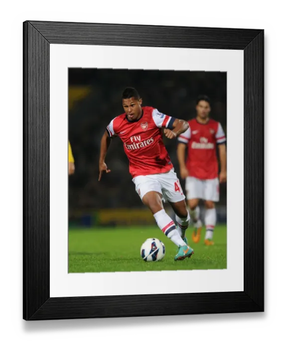Framed Print : Serge Gnabry Shines: Norwich City vs. Arsenal, Premier League 2012-13