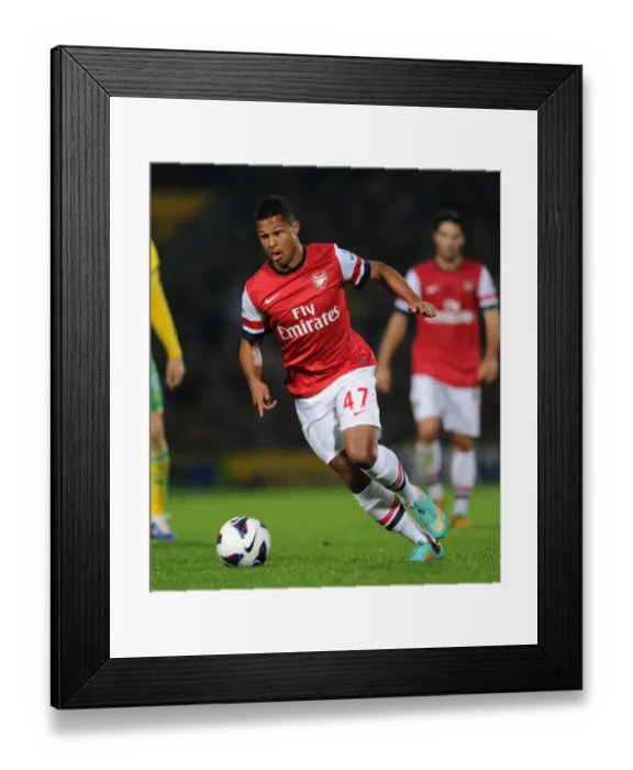 Framed Print : Serge Gnabry's Breakout: A Standout Performance against Norwich City, 2012-13 Premier League Framed Print : Serge Gnabry's Breakout: A Standout Performance against Norwich City, 2012-13 Premier League