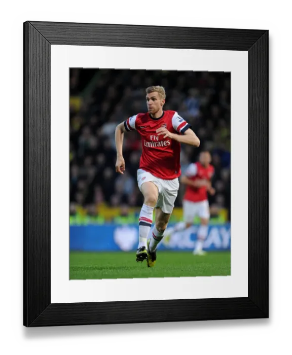Framed Print : Per Mertesacker's Unwavering Concentration: Norwich City vs Arsenal (2012) Framed Print : Per Mertesacker's Unwavering Concentration: Norwich City vs Arsenal (2012)