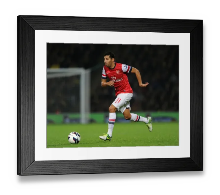 Framed Print : Andre Santos in Action: Norwich City vs Arsenal, Premier League 2012-13 Framed Print : Andre Santos in Action: Norwich City vs Arsenal, Premier League 2012-13
