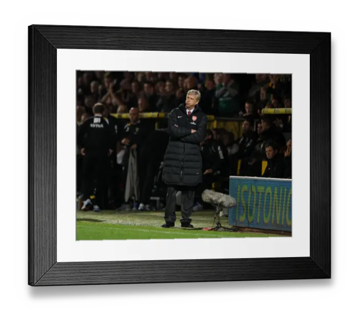 Framed Print : Arsene Wenger Leads Arsenal Against Norwich City (2012-13 Premier League) Framed Print : Arsene Wenger Leads Arsenal Against Norwich City (2012-13 Premier League)