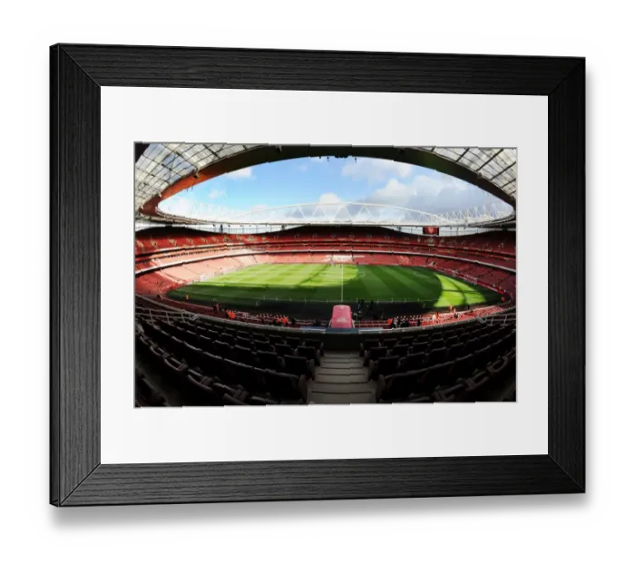 Framed Print : Arsenal vs. Queens Park Rangers at Emirates Stadium (2012-13) Framed Print : Arsenal vs. Queens Park Rangers at Emirates Stadium (2012-13)
