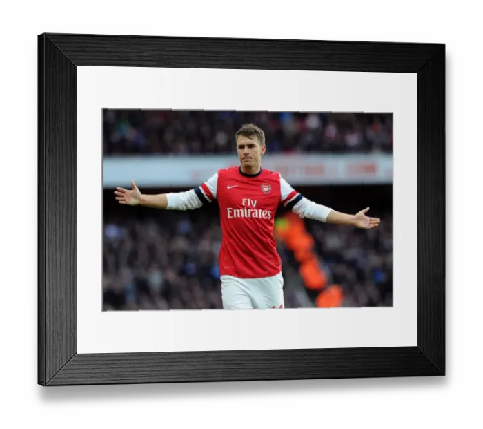 Framed Print : Aaron Ramsey in Action: Arsenal vs. Queens Park Rangers, Premier League 2012-13 Framed Print : Aaron Ramsey in Action: Arsenal vs. Queens Park Rangers, Premier League 2012-13
