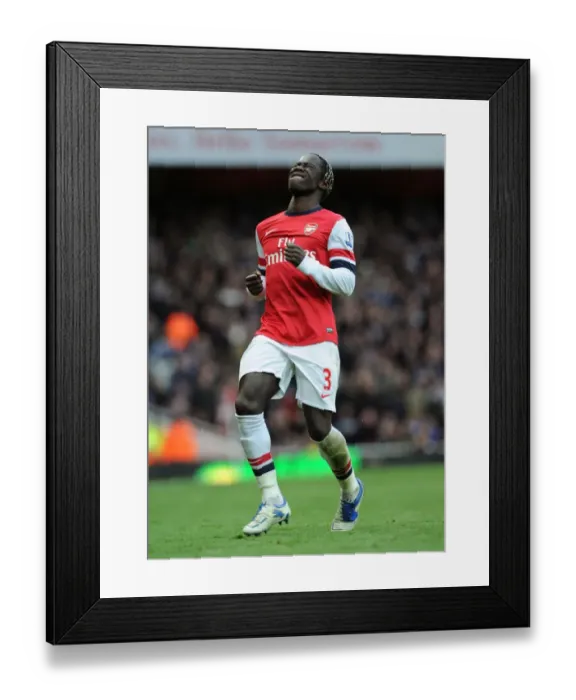 Framed Print : Bacary Sagna in Action: Arsenal vs. Queens Park Rangers, Premier League 2012-13 Framed Print : Bacary Sagna in Action: Arsenal vs. Queens Park Rangers, Premier League 2012-13